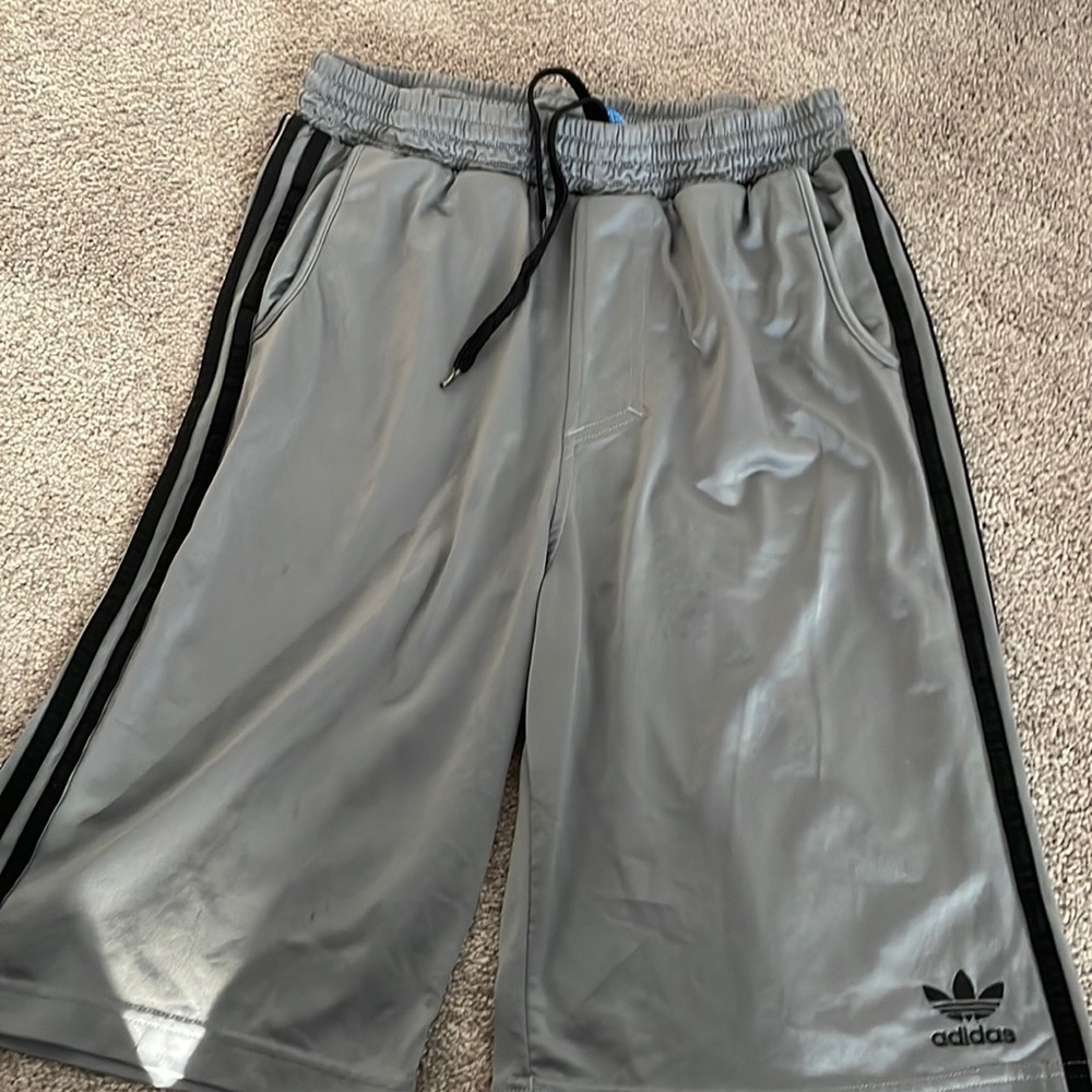 Adidas Gray Basketball Shorts